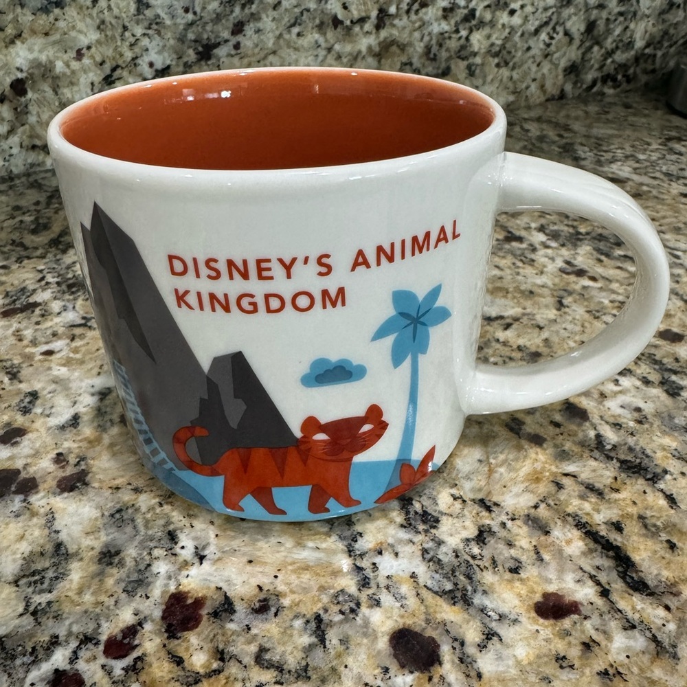 Starbucks You Are Here Collection Disney Park Mug